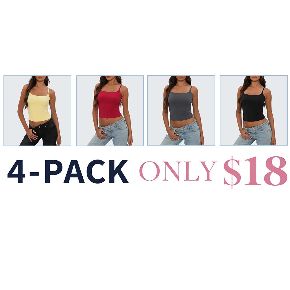 Women Tank Top Casual Sexy Chic Versatile Sleeveless Tops
