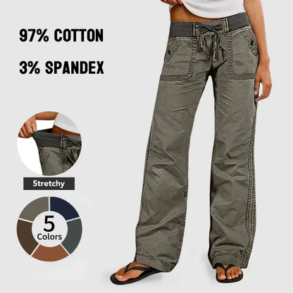 ⚡FINAL SALE⚡-  women-s-high-stretch-mid-rise-straight-pants