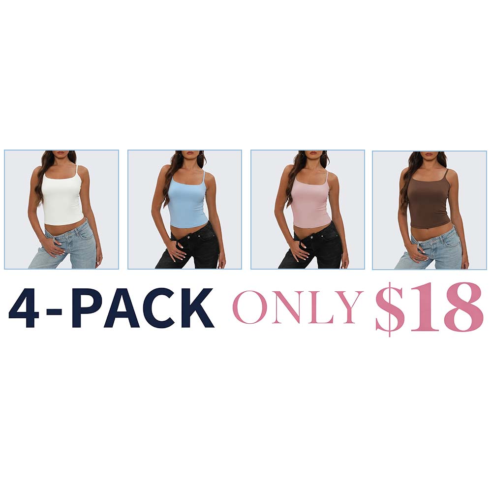 Women Tank Top Casual Sexy Chic Versatile Sleeveless Tops
