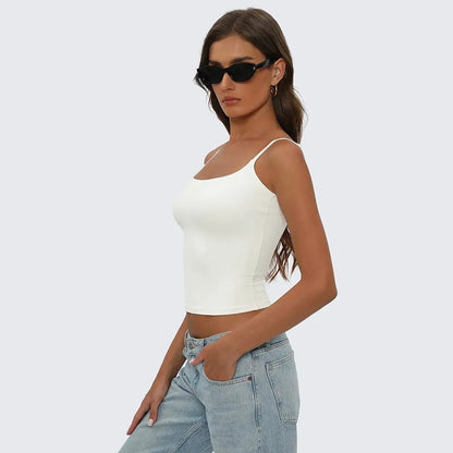 Women Tank Top Casual Sexy Chic Versatile Sleeveless Tops