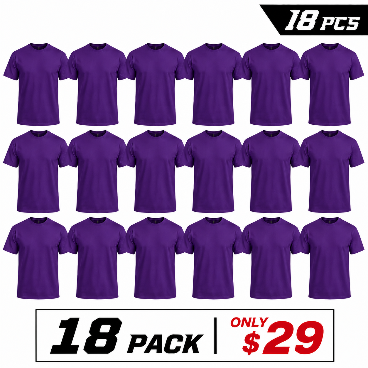 100% Cotton T-Shirts (Unisex)