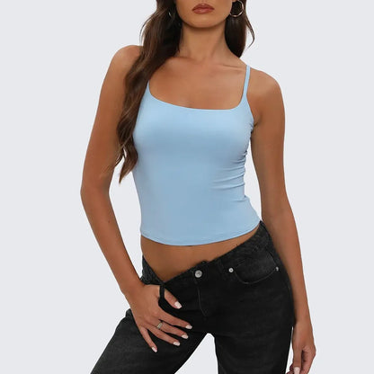 Women Tank Top Casual Sexy Chic Versatile Sleeveless Tops