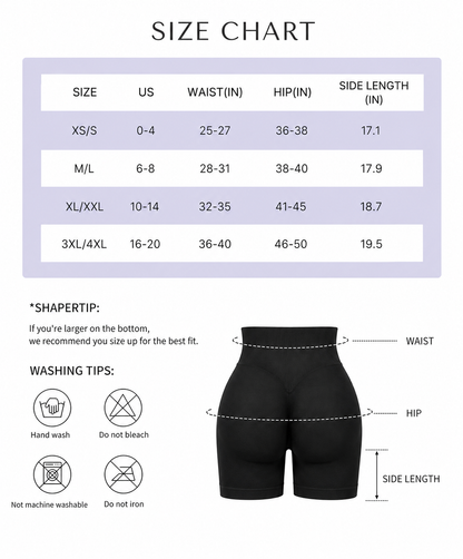 Coral High Waist Booty Shorts for Women | Butt Lifting Gym Fitness Leggings