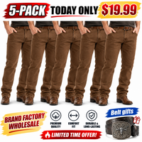 5 PACK Brown