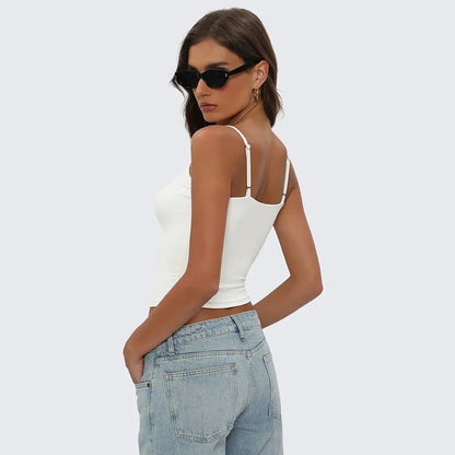 Women Tank Top Casual Sexy Chic Versatile Sleeveless Tops