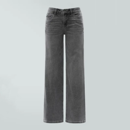 🔥 HOT SALE! High Rise Baggy Jeans 👖 Comfy Stretch Wide Leg Style