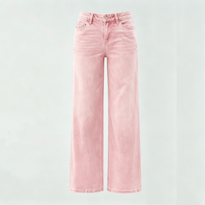 🔥 HOT SALE! High Rise Baggy Jeans 👖 Comfy Stretch Wide Leg Style