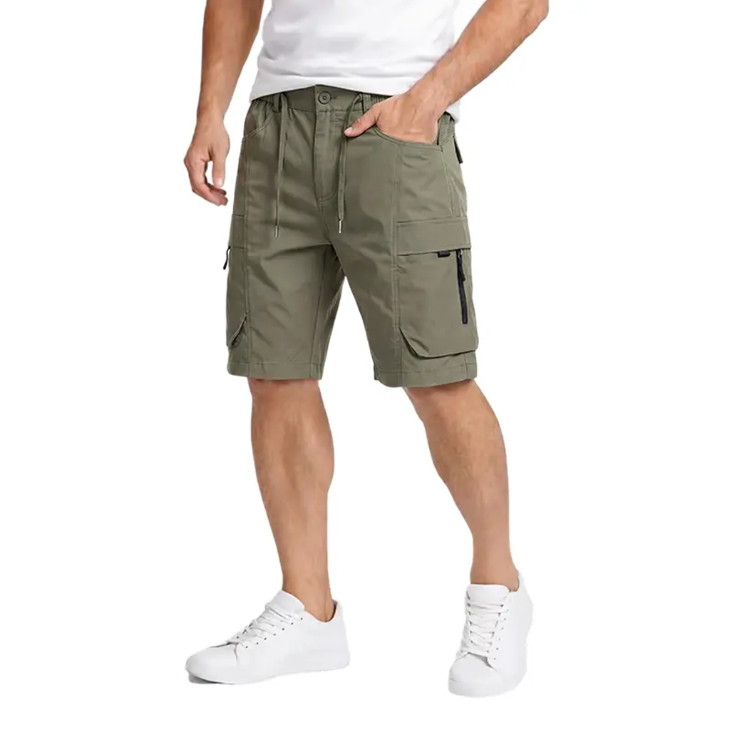 🔥 Men’s Multi-Pocket Cargo Shorts 🩳 Casual Outdoor Work Shorts