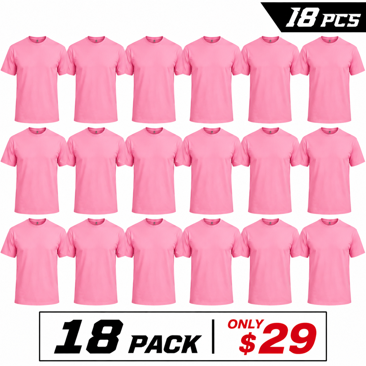 100% Cotton T-Shirts (Unisex)