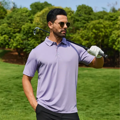 🔥 HOT SALE! Men’s Cotton Polo Shirts 👕 Soft & Breathable Casual Wear